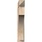 Ekena Millwork Westlake Arts & Crafts Smooth Outlooker, Douglas Fir, 7 1/2"W x 36"D x 42"H OUT08X36X42WTL03SDF - alternate 3